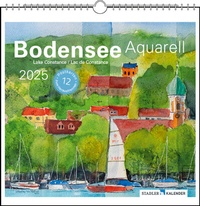 Abbildung von: Bodensee Aquarell 2025 - Stadler Kalender