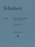 Cover: Franz Schubert - Klaviersonate a-moll op. 42 D 845 - Henle, G&uuml;nter