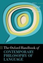 Cover: The Oxford Handbook of Contemporary Philosophy of Language - Oxford University Press