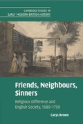 Cover: Friends, Neighbours, Sinners - Cambridge University Press