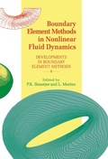 Cover: Boundary Element Methods in Nonlinear Fluid Dynamics - CRC Press