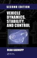 Cover: Vehicle Dynamics, Stability, and Control - CRC Press