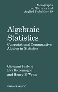 Cover: Algebraic Statistics - Chapman and Hall