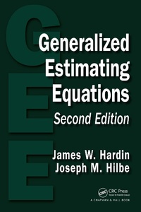 Enlarge image Cover: Generalized Estimating Equations - Chapman and Hall