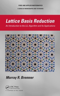 Bild vergrößern Bild: Lattice Basis Reduction - CRC Press