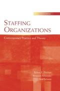 Cover: Staffing Organizations - CRC Press