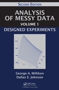 Cover: Analysis of Messy Data Volume 1 - Chapman and Hall