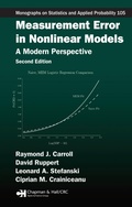 Cover: Measurement Error in Nonlinear Models - Chapman and Hall