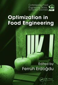 Enlarge image Cover: Optimization in Food Engineering - CRC Press