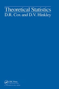 Enlarge image Cover: Theoretical Statistics - Chapman and Hall