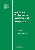 Cover: Nonlinear Problems in Aviation and Aerospace - CRC Press