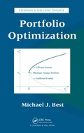 Cover: Portfolio Optimization - Chapman and Hall