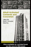 Cover: Alkali-Activated Cements and Concretes - CRC Press