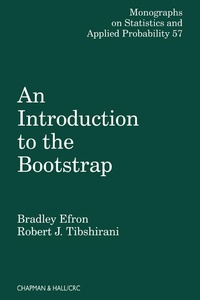 Enlarge image Cover: An Introduction to the Bootstrap - Chapman and Hall