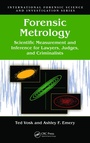 Cover: Forensic Metrology - CRC Press