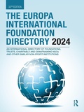 Cover: The Europa International Foundation Directory 2024 - Routledge