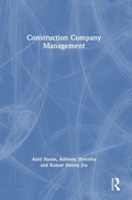 Cover: Construction Company Management - Routledge