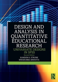 Enlarge image Cover: Design and Analysis in Quantitative Educational Research - Routledge
