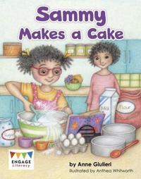 Enlarge image Cover: Sammy Makes a Cake - Raintree