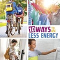 Cover: 10 Ways to Use Less Energy - Raintree