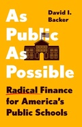 Cover: As Public as Possible - The New Press