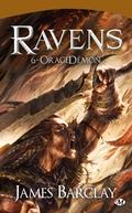 Cover: Les Chroniques des Ravens, T6 : OrageD&eacute;mon - Bragelonne
