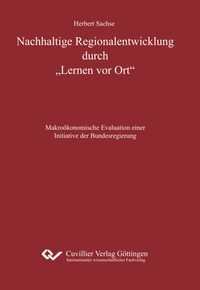 Abbildung von: Nachhaltige Regionalentwicklung durch "Lernen vor Ort" - Cuvillier Verlag