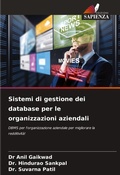 Cover: Sistemi di gestione dei database per le organizzazioni aziendali - Edizioni Sapienza