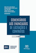 Bild: Coment&aacute;rios aos enunciados de licita&ccedil;&otilde;es e contratos - Editora Dial&eacute;tica