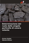 Cover: Determinazione del ruolo delle singole particelle di cenere volante - Edizioni Sapienza