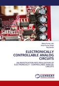 Cover: ELECTRONICALLY CONTROLLABLE ANALOG CIRCUITS - LAP Lambert Academic Publishing