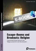 Cover: Escape-Rooms und Breakouts: Religion - Persen Verlag