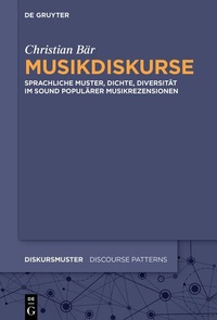 Abbildung von: Musikdiskurse - De Gruyter