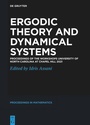 Cover: Ergodic Theory and Dynamical Systems - De Gruyter
