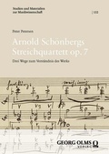 Cover: Arnold Sch&ouml;nbergs Streichquartett op. 7 - Nomos