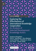 Cover: Exploring the Effectiveness of International Knowledge Cooperation - Palgrave Macmillan