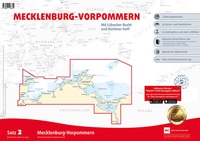 Abbildung von: Sportbootkarten Satz 2: Mecklenburg-Vorpommern (Ausgabe 2024) - Delius Klasing