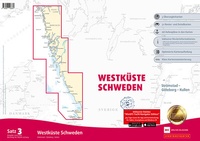 Abbildung von: Sportbootkarten Satz 3: Westküste Schweden (Ausgabe 2024/2025) - Delius Klasing