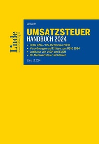 Abbildung von: Umsatzsteuer-Handbuch 2024 - Linde