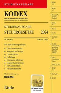 Abbildung von: KODEX Studienausgabe Steuergesetze 2024 - Linde