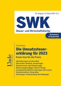 Abbildung von: Die Steuererklärungen für 2023 | Band 2 - Linde