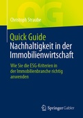 Bild: Quick Guide Nachhaltigkeit in der Immobilienwirtschaft - Springer Gabler