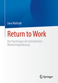 Abbildung von: Return to Work - Springer