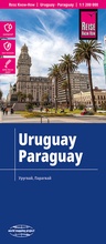 Abbildung von: Reise Know-How Landkarte Uruguay, Paraguay (1:1.200.000) - Reise Know-How Verlag Peter Rump GmbH