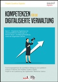 Cover: Kompetenzen f&uuml;r die digitalisierte Verwaltung - Kellner Verlag
