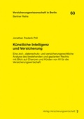 Cover: K&uuml;nstliche Intelligenz und Versicherung - VVW Verlag Versicherungswirtschaft