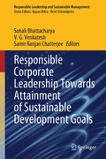 Cover: Responsible Corporate Leadership Towards Attainment of Sustainable Development Goals - Springer