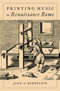 Cover: Printing Music in Renaissance Rome - OUP eBook