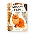 Cover: Moody Cats Sticker Book - Galison