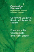 Cover: Governing Sea Level Rise in a Polycentric System - Cambridge University Press